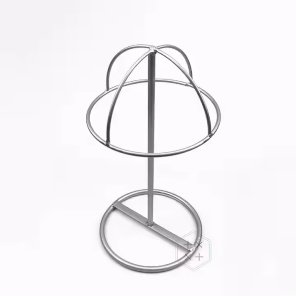 Gold Metal Stainless Cap Stand Hat Display Rack for Boutiques - Image 4