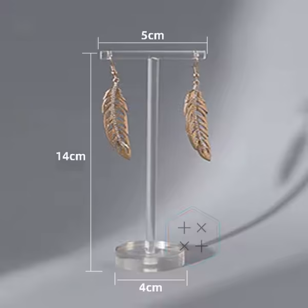 T-bars Acrylic Earring/Jewelry Display Rack Stand for Jewelry Shop - Image 5