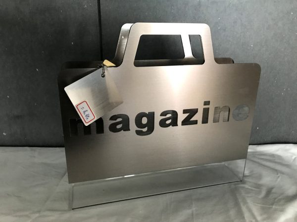 Silver Acrylic Customize Logo Display Stand with Haundle - Image 11