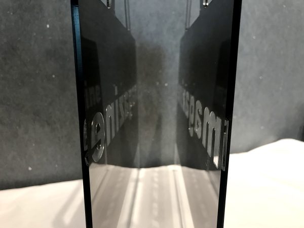 Silver Acrylic Customize Logo Display Stand with Haundle - Image 4