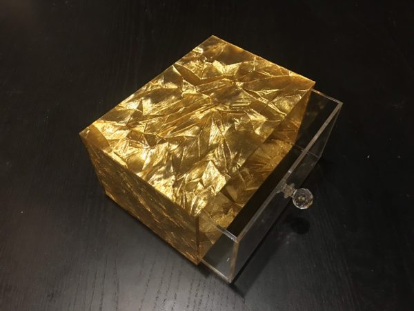Gold Hand-made Quodra Drawer Organizer - Image 8