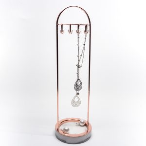 Large Marble Hanging Necklace Display Rack