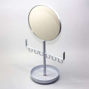 Tiers Mirror Hanging Jewelry Organizer Stand