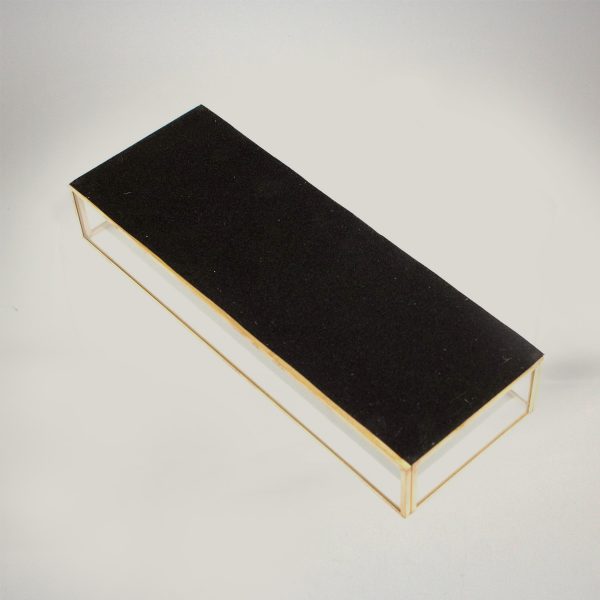 Gold Modern Golden Mirror Bottom Display Tray - Image 6