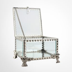 Transparent Baroque Vintage Jewelry Box