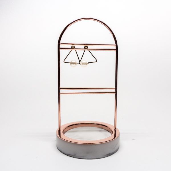 Marble Bottom Hanging Jewelry Display Rack - Image 2