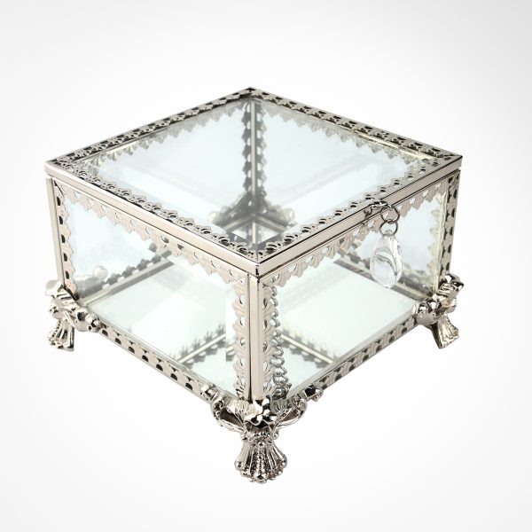 Transparent Baroque Vintage Jewelry Box - Image 2
