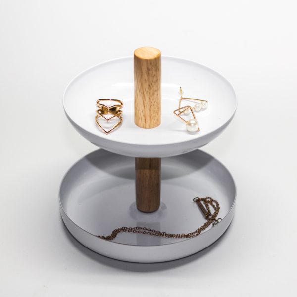 Wooden Jewelry Necklace Hanging Display - Image 2