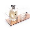 Simple Rose Gold Bottom Acrylic Tray - Image 3