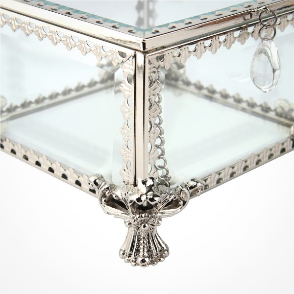 Transparent Baroque Vintage Jewelry Box - Image 3