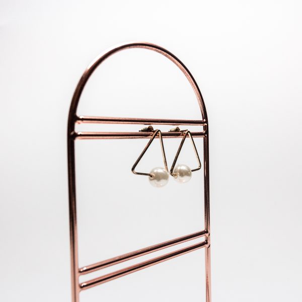 Marble Bottom Hanging Jewelry Display Rack - Image 4