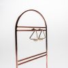 Rose Gold Marble Bottom Hanging Jewelry Display Rack - Image 4