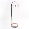 Rose Gold Large Marble Hanging Necklace Display Rack - Image 5