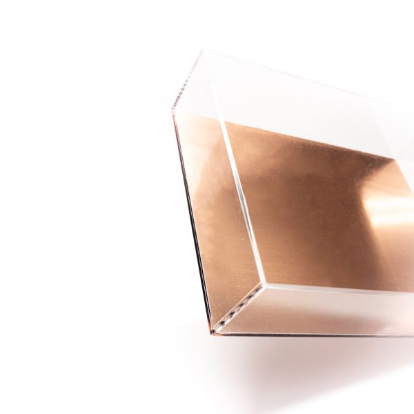 Large Rose Gold Display Acrylic Tray - Image 8
