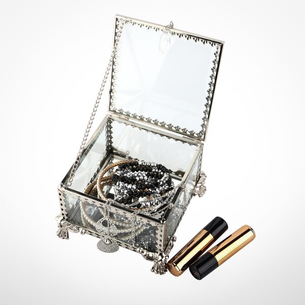 Transparent Baroque Vintage Jewelry Box - Image 5