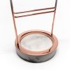 Rose Gold Marble Bottom Hanging Jewelry Display Rack - Image 5
