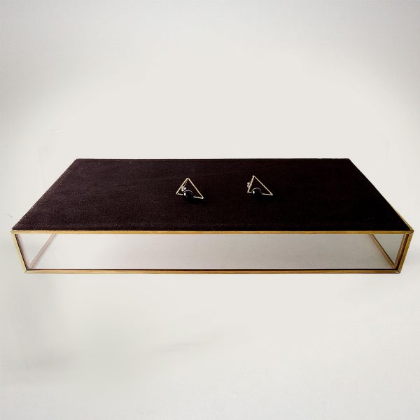 Copper Small Modern Golden Mirror Bottom Tray - Image 5