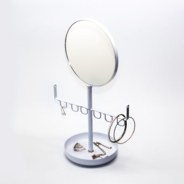 Tiers Mirror Hanging Jewelry Organizer Stand - Image 6