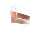 Simple Rose Gold Bottom Acrylic Tray - Image 6