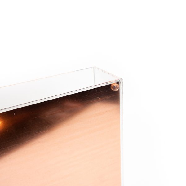 Large Rose Gold Display Acrylic Tray - Image 7