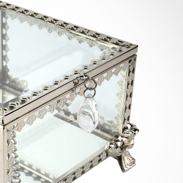 Transparent Baroque Vintage Jewelry Box - Image 6