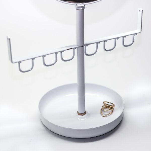 Tiers Mirror Hanging Jewelry Organizer Stand - Image 5
