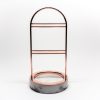 Rose Gold Marble Bottom Hanging Jewelry Display Rack - Image 8