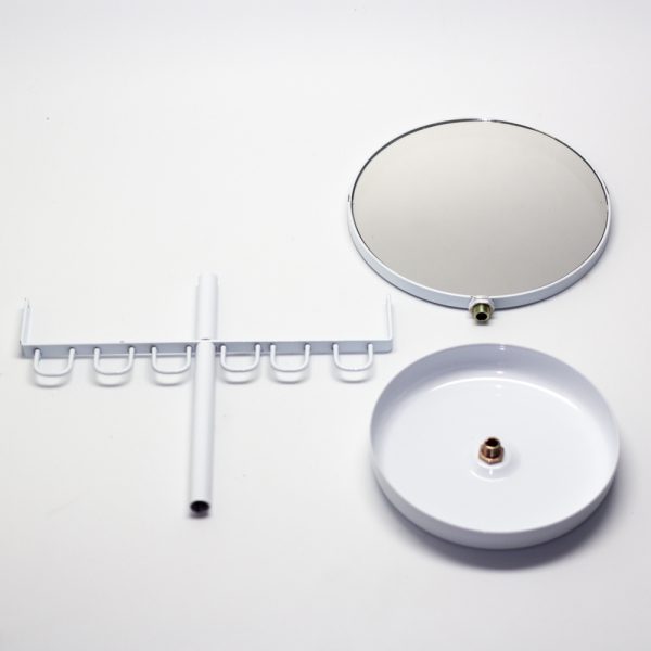 Tiers Mirror Hanging Jewelry Organizer Stand - Image 4