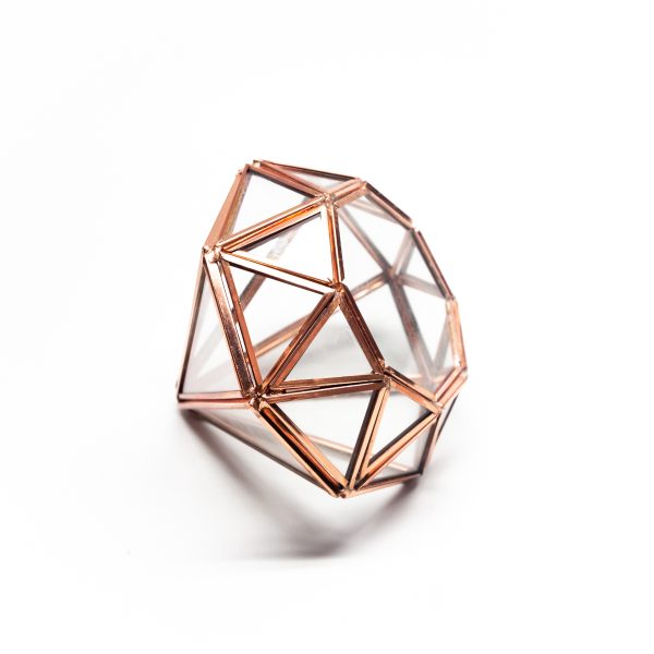 Gold Small Diamond Decorative Case - Image 2