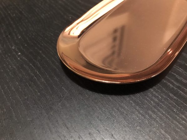 Rose Gold Simple Organizer Display Tray