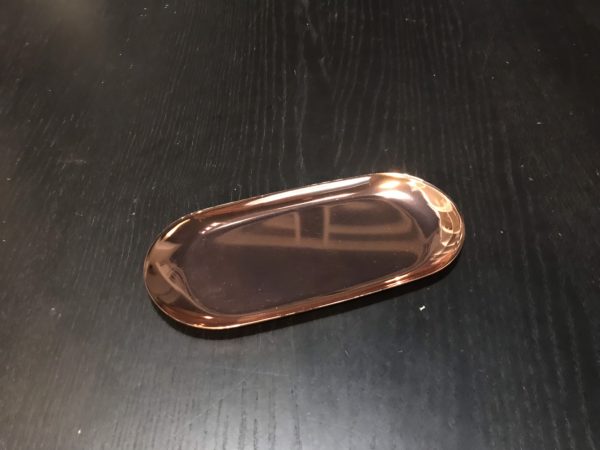 Rose Gold Simple Organizer Display Tray - Image 2