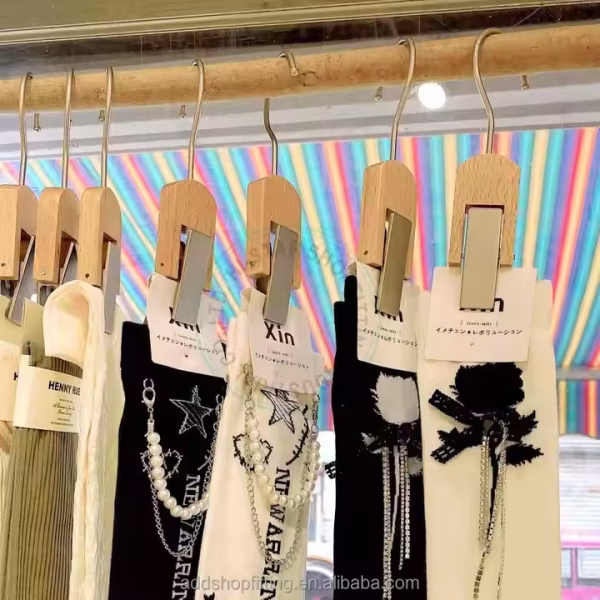 Astrid H18 CM Custom logo Stands Rack Hook Clips Display Socks Hangers - Image 6