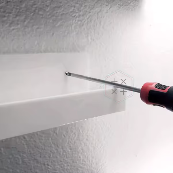 Transparent Plastic Display PS Wall Shelf for Shop - Image 6
