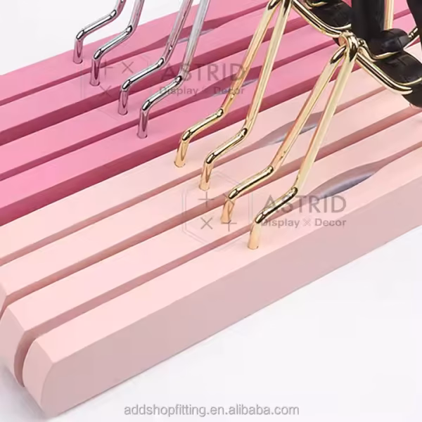 Astrid 23 cm pink Custom logo Wig Bag Hair Extension Hanger for Salon - Image 5