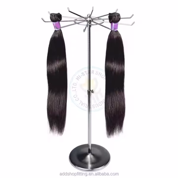 Multiple Metal Wig Hair Extension Display Rack