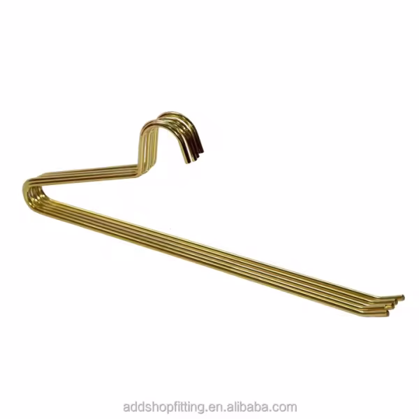 Steel 37.5 cm Rose Gold Silk Towel Scarf Skirt Pants Hanger for Whop Wardrobe Bathroom Living Room Clothing - Image 4
