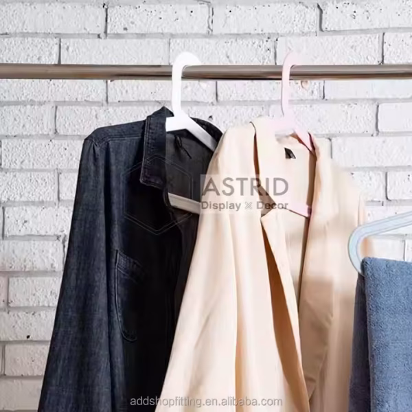 42.5 cm Functional Custom Logo Eco Friendly Card Paper thicken Cardboard clothes Hanger for shop display - Image 3