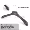 Astrid 40CM Custom Logo PP Black Plastic Clothes Hanger for Store Display - Image 5