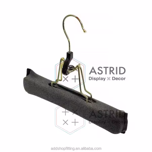 Astrid 20CM PU Black Tough Elastic Protective Foam hair extension hanger cover for retail sale - Image 5