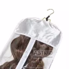 Astrid 29 X 60 cm Custom logo Hanger Display Satin Silk Fabric Extension Hair Wig Satin Bags - Image 4
