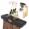 Astrid 23 CM Wooden Custom logo Bag Display Wig Hair Extension Hanger - Image 4