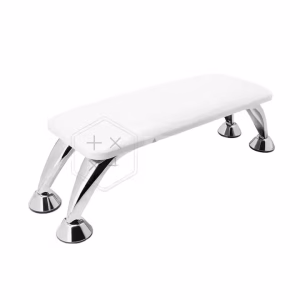 White Manicure Soft PU Leather Nail Art Hand Stand Holder Nail Hand Rest Pillow Cushion for Manicure Salon