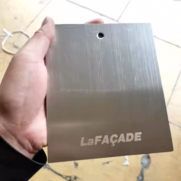 Durable Stainless Steel Custom Logo Luxury Stainless Rack Purse Backpack Women Bag Display Stand - Image 4