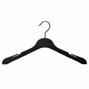 2 CM Thickness 42 CM PS Bra Flocking Velvet Clothes Hanger for Store Display