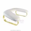 White U-Shaped Manicure Soft PU Leather Nail Art Hand Stand Holder Nail Hand Rest Pillow Cushion for Manicure Salon