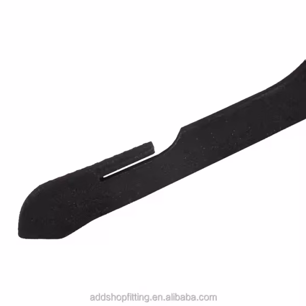 2 CM Thickness 42 CM PS Bra Flocking Velvet Clothes Hanger for Store Display - Image 4