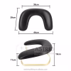 White U-Shaped Manicure Soft PU Leather Nail Art Hand Stand Holder Nail Hand Rest Pillow Cushion for Manicure Salon - Image 3