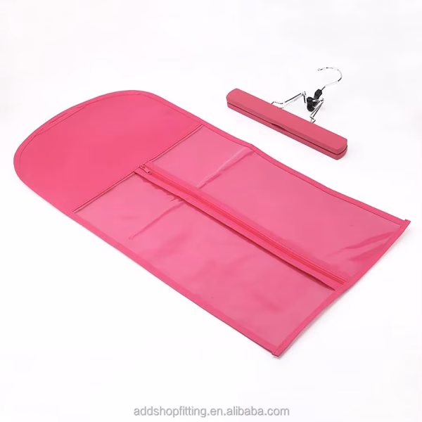 Astrid 29 X 60 cm Custom logo Non Woven Display Hanger Packaging Wig Hair Bag - Image 4