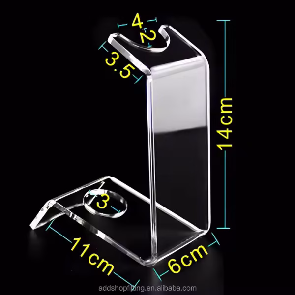 4 cm Thickness Hot Woman Sex Toys Acrylic Display Stand for Shop - Image 4