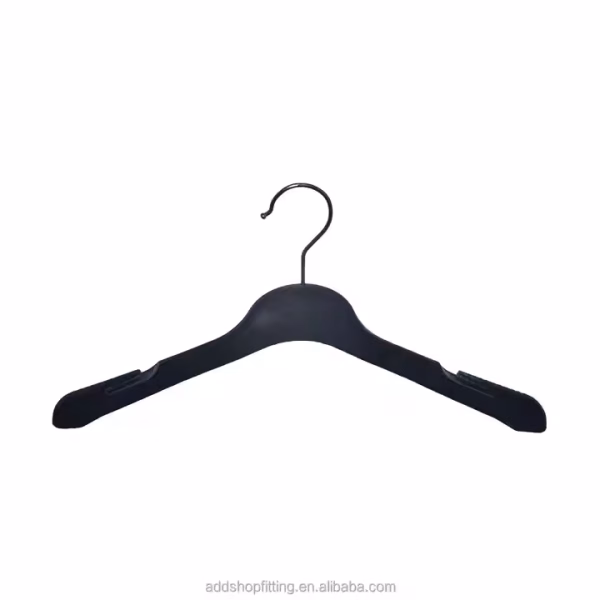 2 CM Thickness 42 CM PS Bra Flocking Velvet Clothes Hanger for Store Display - Image 5